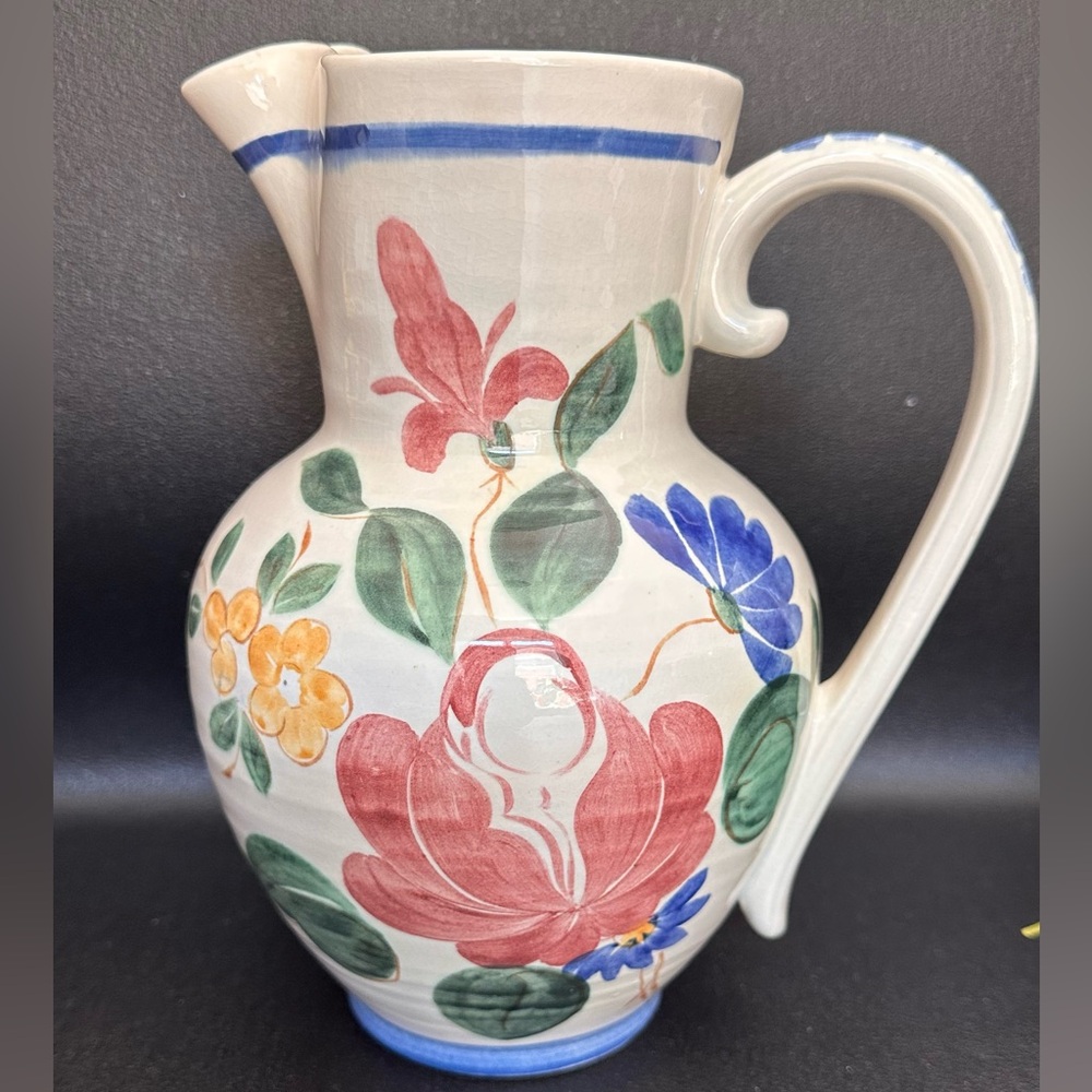 Red Wing Pottery Pitcher - Picture 3 of 6